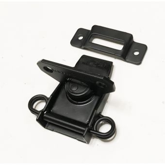 Middelgrote oppervlakte vlindersluiting zwart