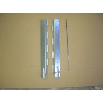 Pallkragebeslag 400 galv