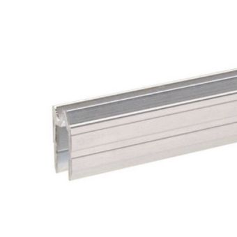 Aluminium hybride deksellocatie voor 7 mm materiaal, 1.900 mm.