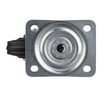 Flightcase wiel 100 mm zonder rem