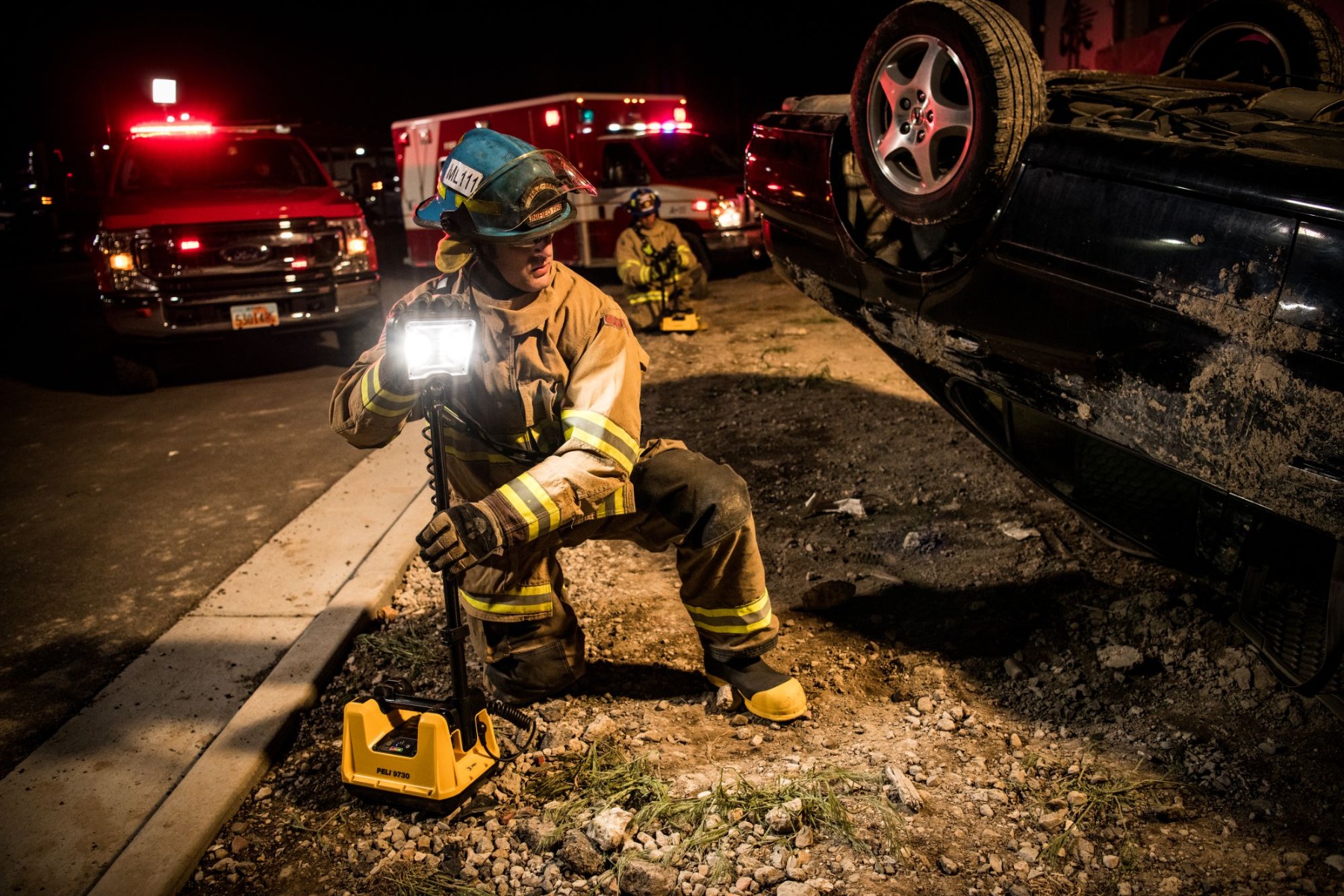 Peli RALS ATEX gebiedsverlichting voor brandweer en redding